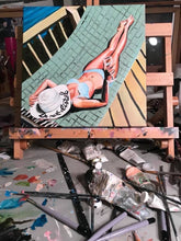 Load image into Gallery viewer, Do Not Disturb: Oil Painting or Acrylic Prints