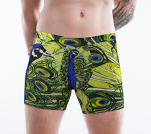 Load image into Gallery viewer, Peacock Boxer Briefs