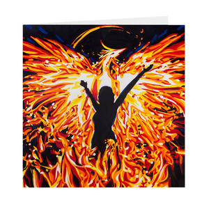 Phoenix 5"x 5" Folded Cards