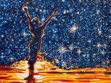 Load image into Gallery viewer, Reach for the Stars Yoga Capri