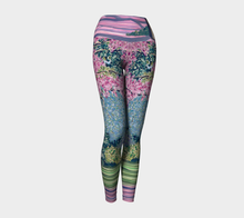 Load image into Gallery viewer, Cherry Blossoms Yoga Leggings