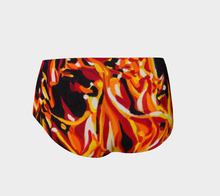 Load image into Gallery viewer, Phoenix Hot Pants: Fire Swim Shorts
