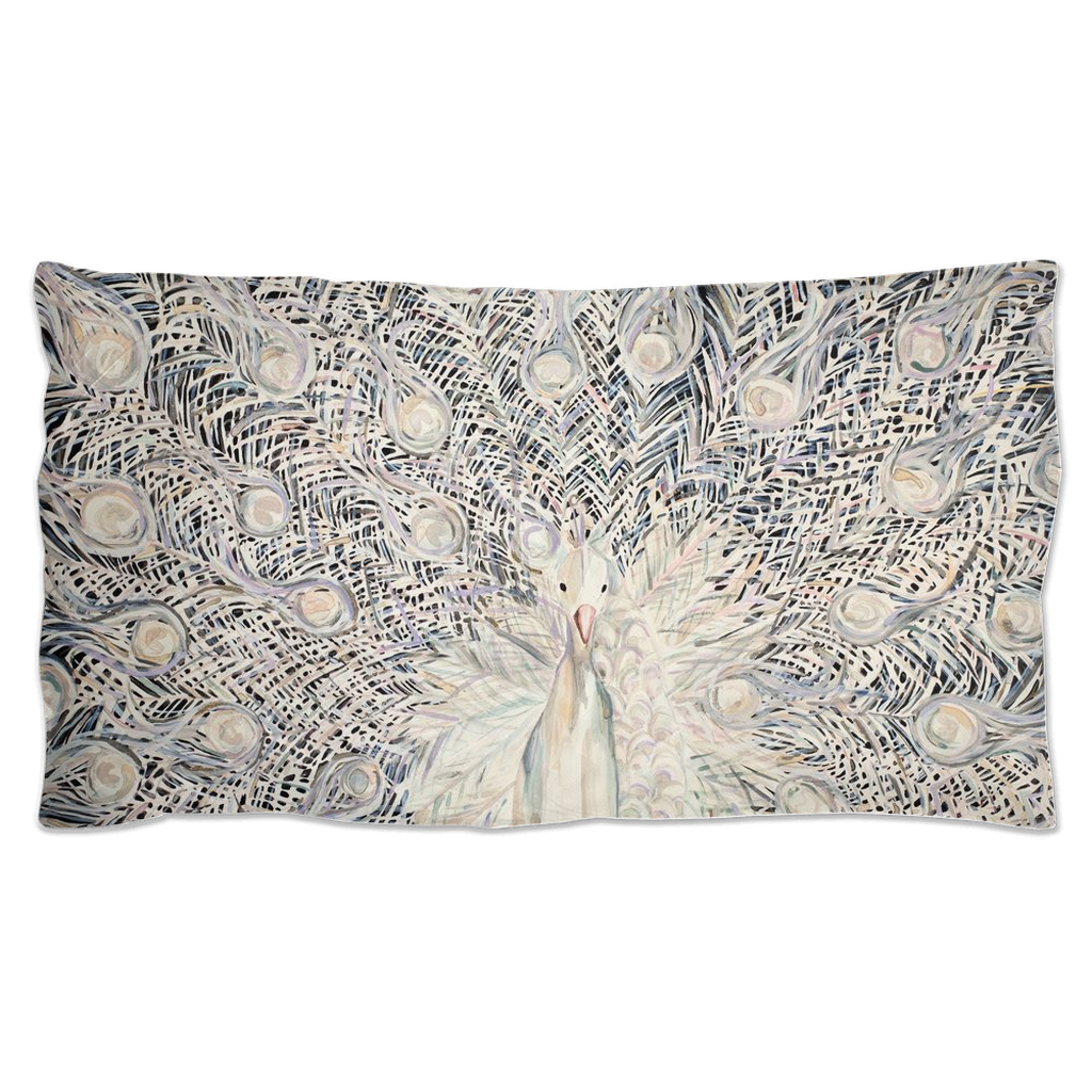 Peacock pillow shams hotsell