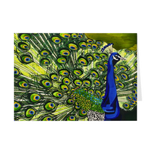 Load image into Gallery viewer, Peacock 5" x 7" Folded Cards