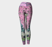 Load image into Gallery viewer, Cherry Blossoms Yoga Leggings
