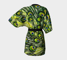 Load image into Gallery viewer, Peacock Unisex Kimono Robe