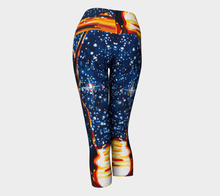 Load image into Gallery viewer, Reach for the Stars Yoga Capri