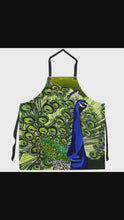 Load and play video in Gallery viewer, Peacock Apron