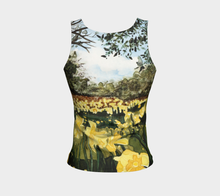 Load image into Gallery viewer, Sun Gardens Daffodil Fitted Tank Top
