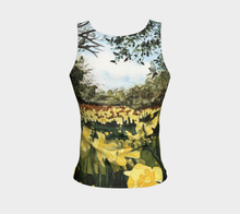 Load image into Gallery viewer, Sun Gardens Daffodil Fitted Tank Top