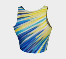 Load image into Gallery viewer, Because of You Blue Crop Top