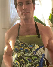 Load and play video in Gallery viewer, Peacock Apron