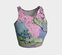 Load image into Gallery viewer, Cherry Blossoms Crop Top