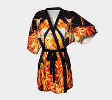 Load image into Gallery viewer, Phoenix Fire Unisex Kimono Robe