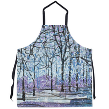 Load image into Gallery viewer, Purple Snow Apron