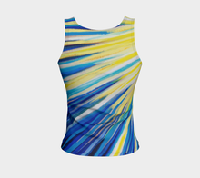 Load image into Gallery viewer, Because of You Blue Fitted Tank Top