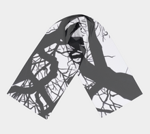 Load image into Gallery viewer, Camus Winter Tree Long Scarf