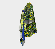 Load image into Gallery viewer, Peacock Draped Kimono