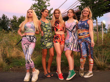 Load image into Gallery viewer, Peacock Feather Bodycon Dress