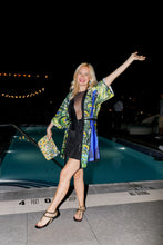 Load image into Gallery viewer, Peacock Unisex Kimono Robe