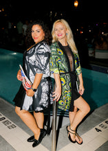 Load image into Gallery viewer, Peacock Unisex Kimono Robe