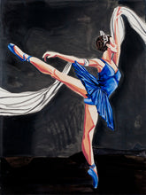 Load image into Gallery viewer, Ballet Blue: Watercolor
