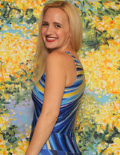 Load image into Gallery viewer, Because of You Blue Fitted Tank Top