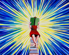 Load image into Gallery viewer, Because of You Blue Fitted Tank Top