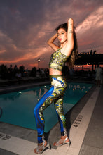 Load image into Gallery viewer, Peacock Pants: Double Trouble Leggings