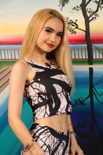 Load image into Gallery viewer, Camus Winter Tree Crop Top