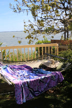 Load image into Gallery viewer, Cherry Blossoms Fleece Sherpa Blankets