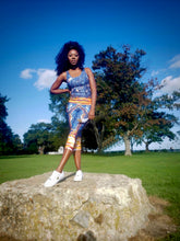 Load image into Gallery viewer, Reach for the Stars Yoga Capri