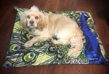 Load image into Gallery viewer, Peacock Dog Beds