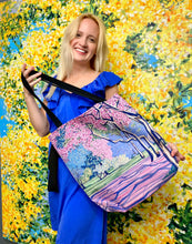 Load image into Gallery viewer, Cherry Blossoms Tote Bags