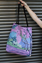 Load image into Gallery viewer, Cherry Blossoms Tote Bags