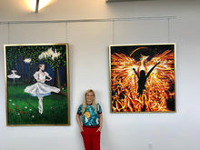 Load image into Gallery viewer, Phoenix Oil Painting or Acrylic Print