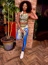 Load image into Gallery viewer, Peacock Pants: Double Trouble Leggings