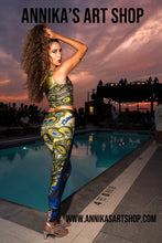 Load image into Gallery viewer, Peacock Pants: Double Trouble Leggings