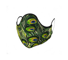 Load image into Gallery viewer, Peacock Feathers Youth Leggings Sizes for Age 4-12