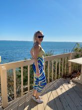 Load image into Gallery viewer, Because of You Blue Fitted Tank Top