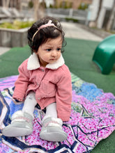 Load image into Gallery viewer, Cherry Blossoms Baby Sherpa Blankets (Infant Sizes)