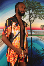 Load image into Gallery viewer, Phoenix Fire Unisex Kimono Robe