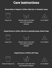 Load image into Gallery viewer, Purple Snow Peignoir Robe