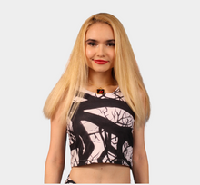 Load image into Gallery viewer, Camus Winter Tree Crop Top
