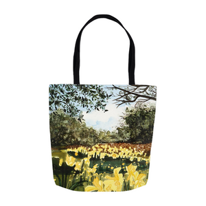 Sun Gardens Daffodil Tote Bags