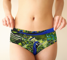 Load image into Gallery viewer, Peacock Cheeky Briefs: Underwear