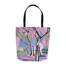 Load image into Gallery viewer, Cherry Blossoms Tote Bags