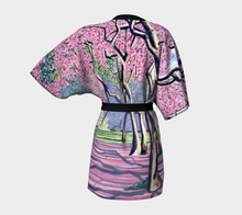 Load image into Gallery viewer, Cherry Blossoms Kimono Robe