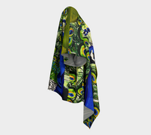 Load image into Gallery viewer, Peacock Draped Kimono