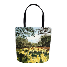 Load image into Gallery viewer, Sun Gardens Daffodil Tote Bags